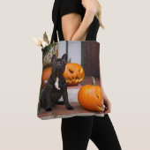 Cutest Baby Animals | French Bulldog Halloween Tote Bag (Dichtbij)