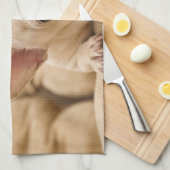 Cutest Baby Animals | French Bulldog Head Tilt Theedoek (Quarter Fold)