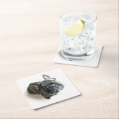 Cutest Baby Animals | French Bulldog Look Up Kartonnen Onderzetters (Insitu)