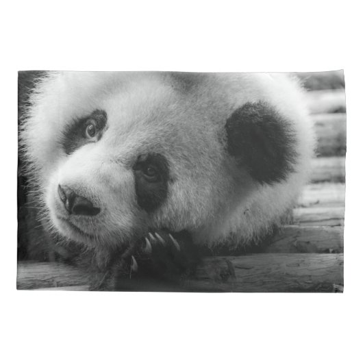 Cutest Baby Animals | Giant Panda Bear Cub Kussensloop (Achterkant)