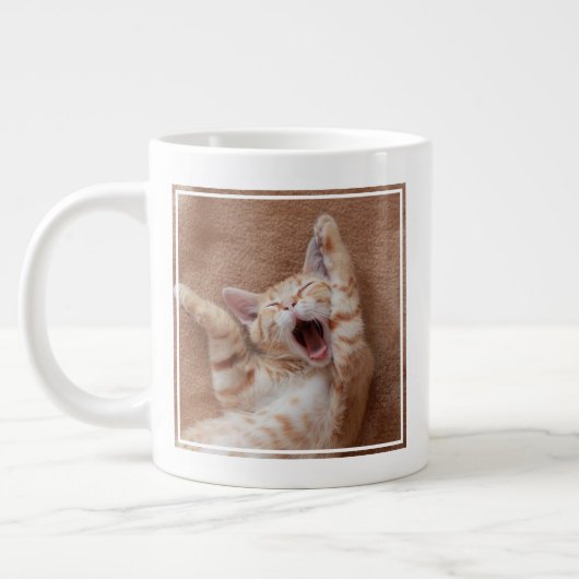 Cutest Baby Animals | Ginger Kitten Yawning Grote Koffiekop (Links)