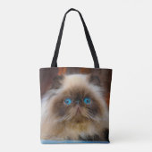 Cutest Baby Animals | Himalayan Cat Tote Bag (Achterkant)