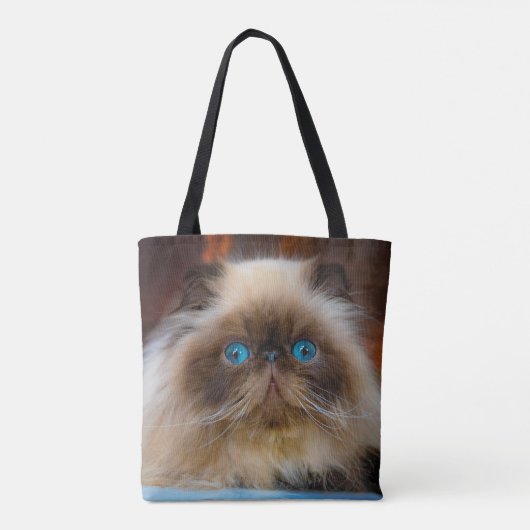 Cutest Baby Animals | Himalayan Cat Tote Bag (Achterkant)