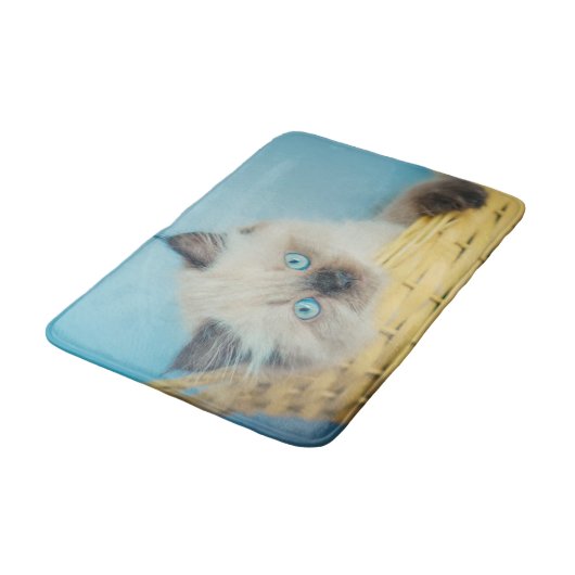 Cutest Baby Animals | Himalayan Seal Point Cat Badmat (Gekanteld)