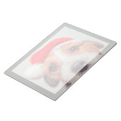 Cutest Baby Animals | Jack Russell Dog Santa Claus Notitieblok (Schuin)