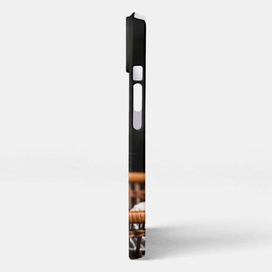 Cutest Baby Animals | Kitten in Basket iPhone Hoesje (Linkerkant)