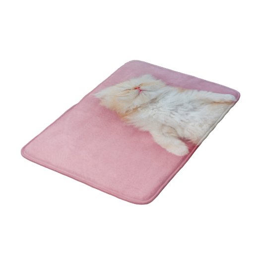 Cutest Baby Animals | Lovely Kitten Sleeping Badmat (Gekanteld)