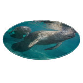 Cutest Baby Animals | Manatee & Baby Snijplank (Hoek)