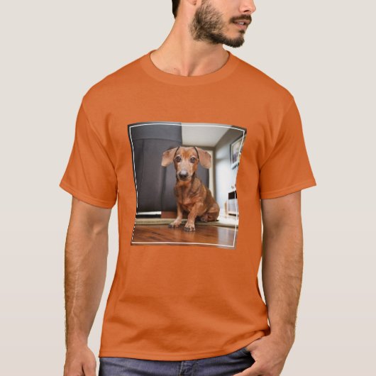 Cutest Baby Animals | Mini Dachshund Puppy T-shirt (Voorkant)