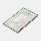 Cutest Baby Animals | Red Fox Kit Relaxing Post-it® Notes (Schuin)