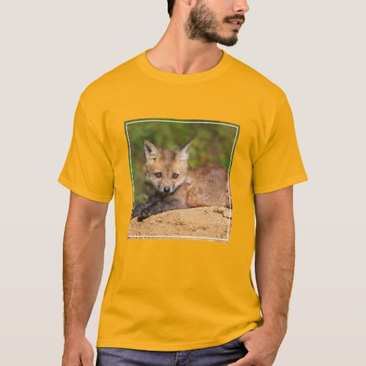 Cutest Baby Animals | Red Fox Pup T-shirt (Voorkant)