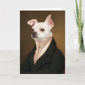 Cutest Baby Animals | Royal Chihuahua Portrait Kaart (Voorkant)