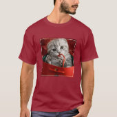 Cutest Baby Animals | Scottish Fold Kitten T-shirt (Voorkant)