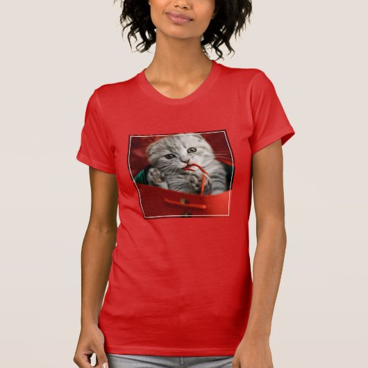 Cutest Baby Animals | Scottish Fold Kitten T-shirt (Voorkant)