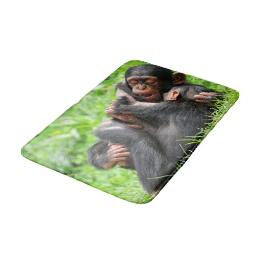 Cutest Baby Animals | Two Young Chimpanzees Badmat (Gekanteld)