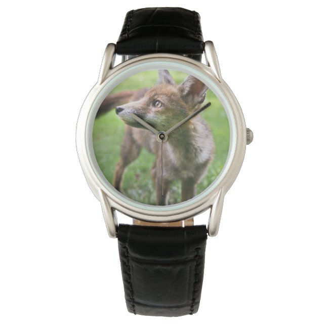 Cutest Baby Animals | Urban Fox Horloge (Voorkant)