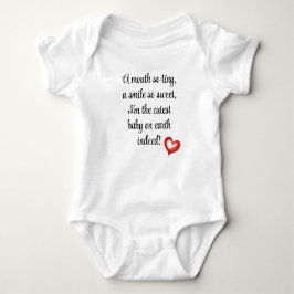Cutest Baby On Earth, Welcome Little One, Unisex   Romper