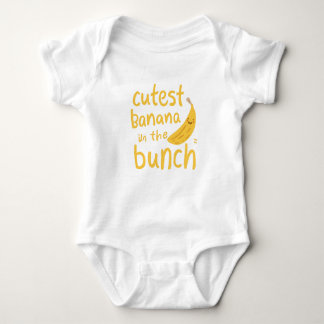 Cutest Banana in the Bunch,Funny Kawaii Fruit Love Romper