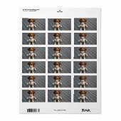 Cutest Beagle Dog Ever Etiket (Full Sheet)
