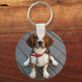 Cutest Beagle Dog Ever Sleutelhanger (Voorkant)