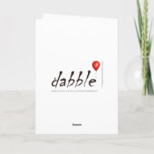 Cutest Bunny in de wereld! Bedankkaart (Achterkant)