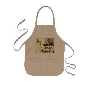 Cutest. Chef. Ooit. schort