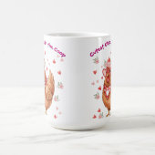 Cutest Chick in the Coop Brown Hen Koffiemok (Center)