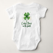 Cutest Clover in the Patch  Romper (Achterkant)