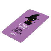 Cutest Costume Black Cat Halloween Party Award Magneet (Linkerzijde)