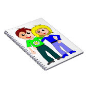 CUTEST COUPLE NOTITIEBOEK (Rechterzijde)