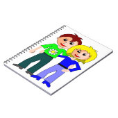 CUTEST COUPLE NOTITIEBOEK (Linkerzijde)