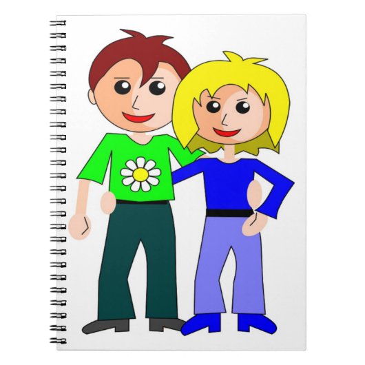 CUTEST COUPLE NOTITIEBOEK (Voorkant)