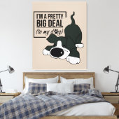 Cutest Dog Ever Canvas Afdruk (Insitu (Slaapkamer))