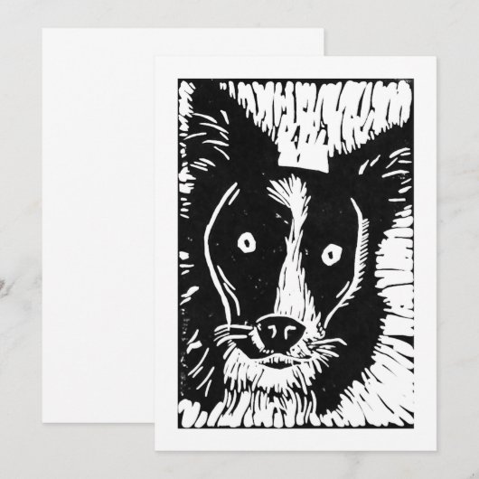 Cutest Dog Ever Notitiekaartje (Voorkant / Achterkant)