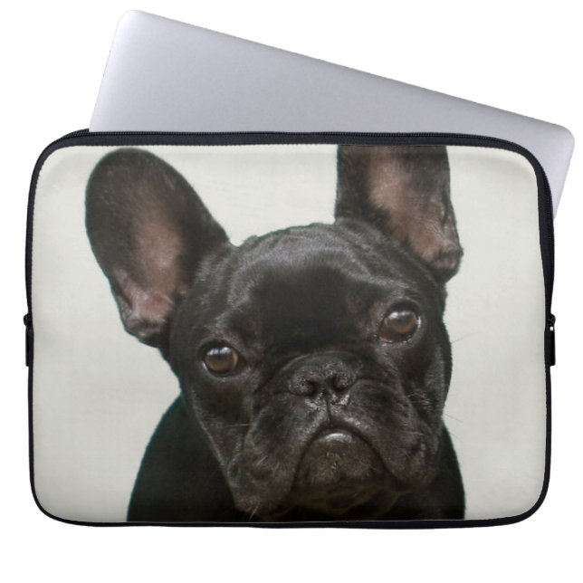 Cutest French Bulldog Puppy Laptop Sleeve (Voorkant)