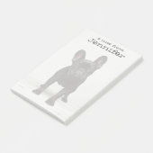 Cutest French Bulldog Puppy Post-it® Notes (Schuin)