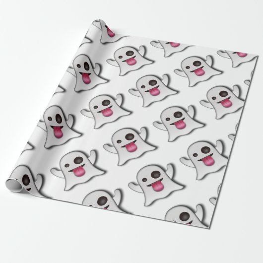 Cutest Ghost naast Casper! Cadeaupapier (Uitgerold)