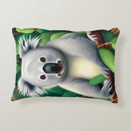 Cutest Koala Accent Kussen (Achterkant)