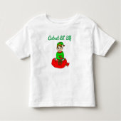 Cutest Lil Elf Kerstmis Kinder Shirts (Voorkant)