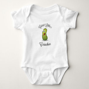Cutest Little Cornichon Pickle Baby Bodysuit