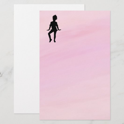 Cutest Little Dancer Briefpapier (Voorkant / Achterkant)