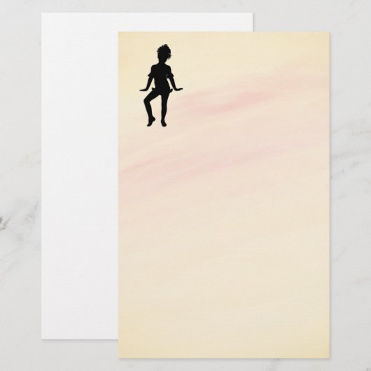 Cutest Little Dancer Briefpapier (Voorkant / Achterkant)