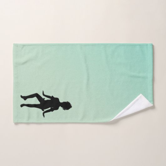 Cutest Little Dancer Green Bad Handdoek (Handdoek)