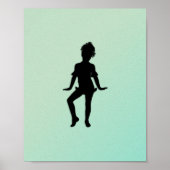 Cutest Little Dancer Green Poster (Voorkant)