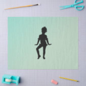 Cutest Little Dancer Green Tissuepapier (Craft)