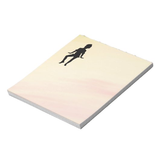 Cutest Little Dancer Mellow Notitieblok (Linkerzijde)