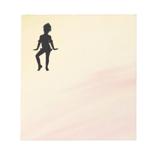 Cutest Little Dancer Mellow Notitieblok (Voorkant)