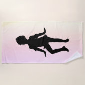 Cutest Little Dancer Mellow Strandlaken (Voorkant)