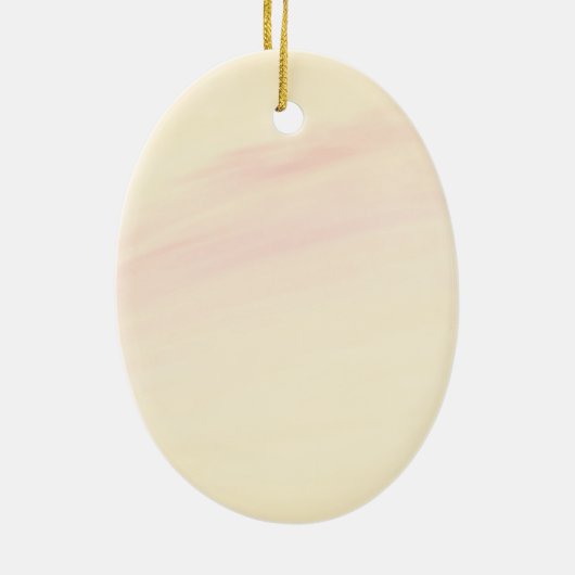 Cutest Little Dancer Mellow Yellow Keramisch Ornament (Achterkant)