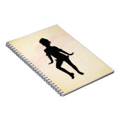 Cutest Little Dancer Mellow Yellow Notitieboek (Rechterzijde)